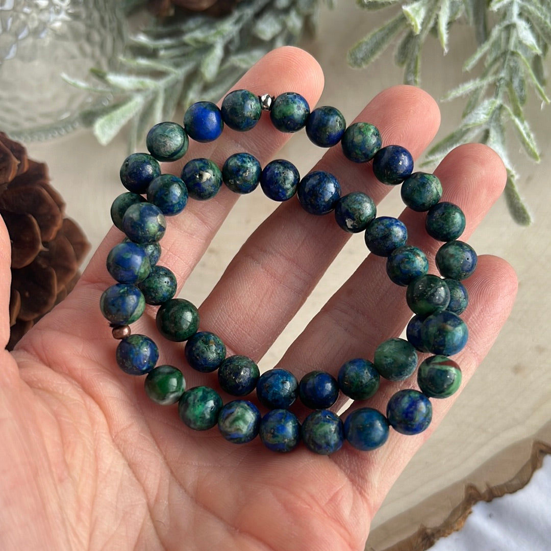 Chrysocolla Round Bracelet