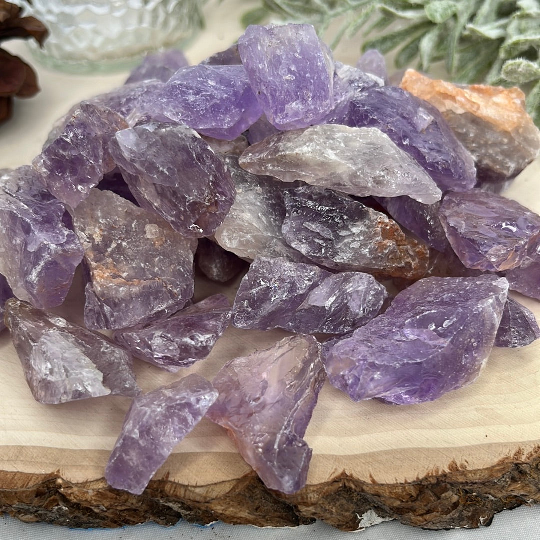 Rough Amethyst Chunk From Brazil