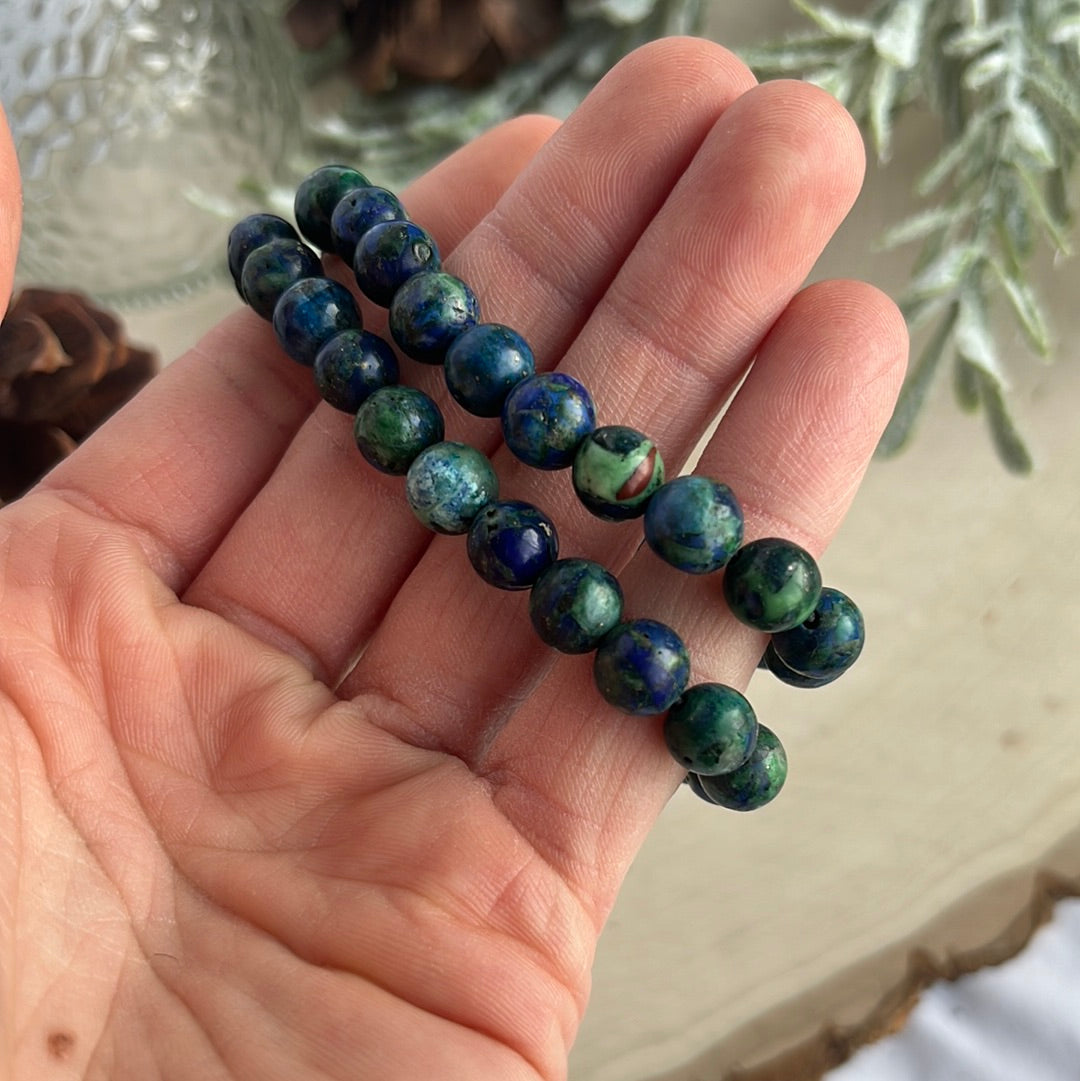 Chrysocolla Round Bracelet