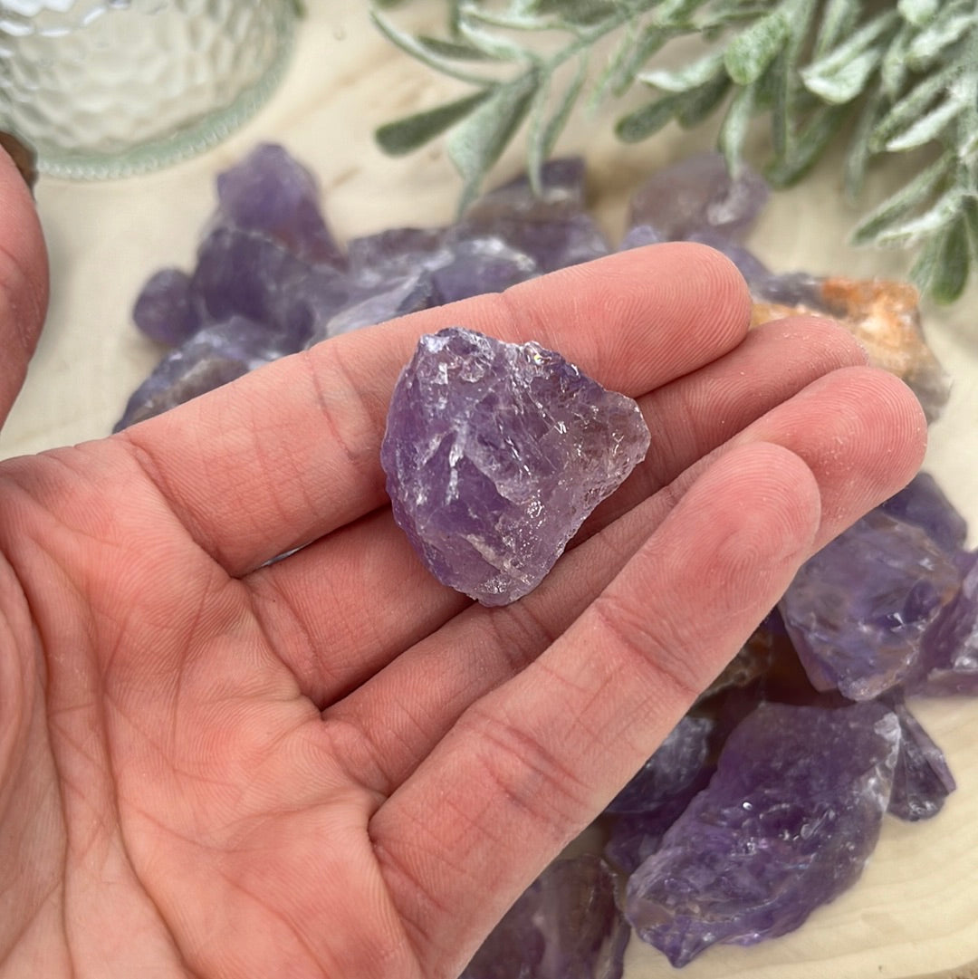 Rough Amethyst Chunk From Brazil