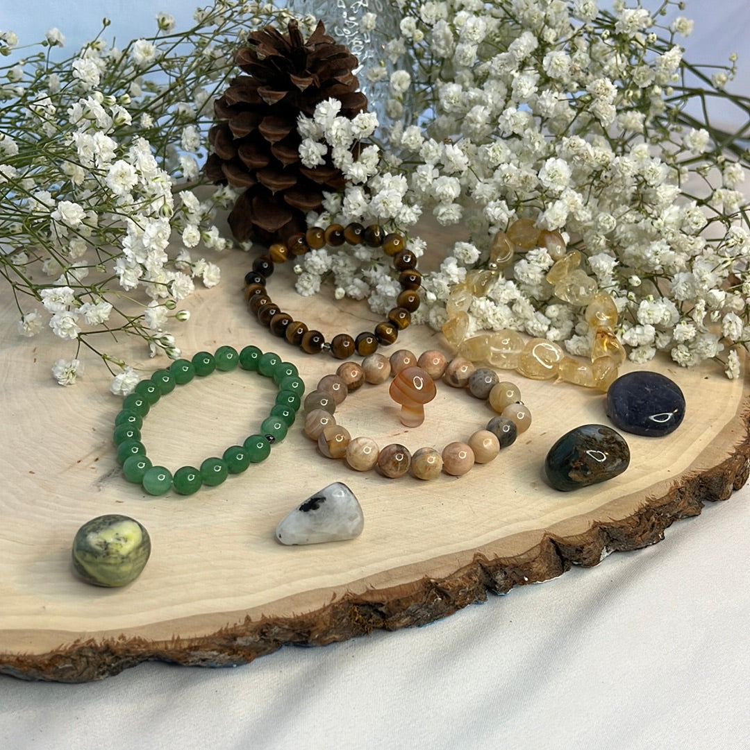 Natural Crystal Good Luck Set