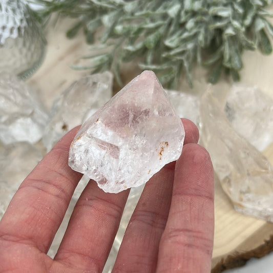 Clear Quartz Rough Chuck Crystal