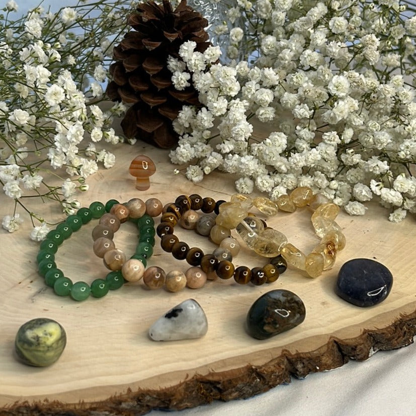 Natural Crystal Good Luck Set