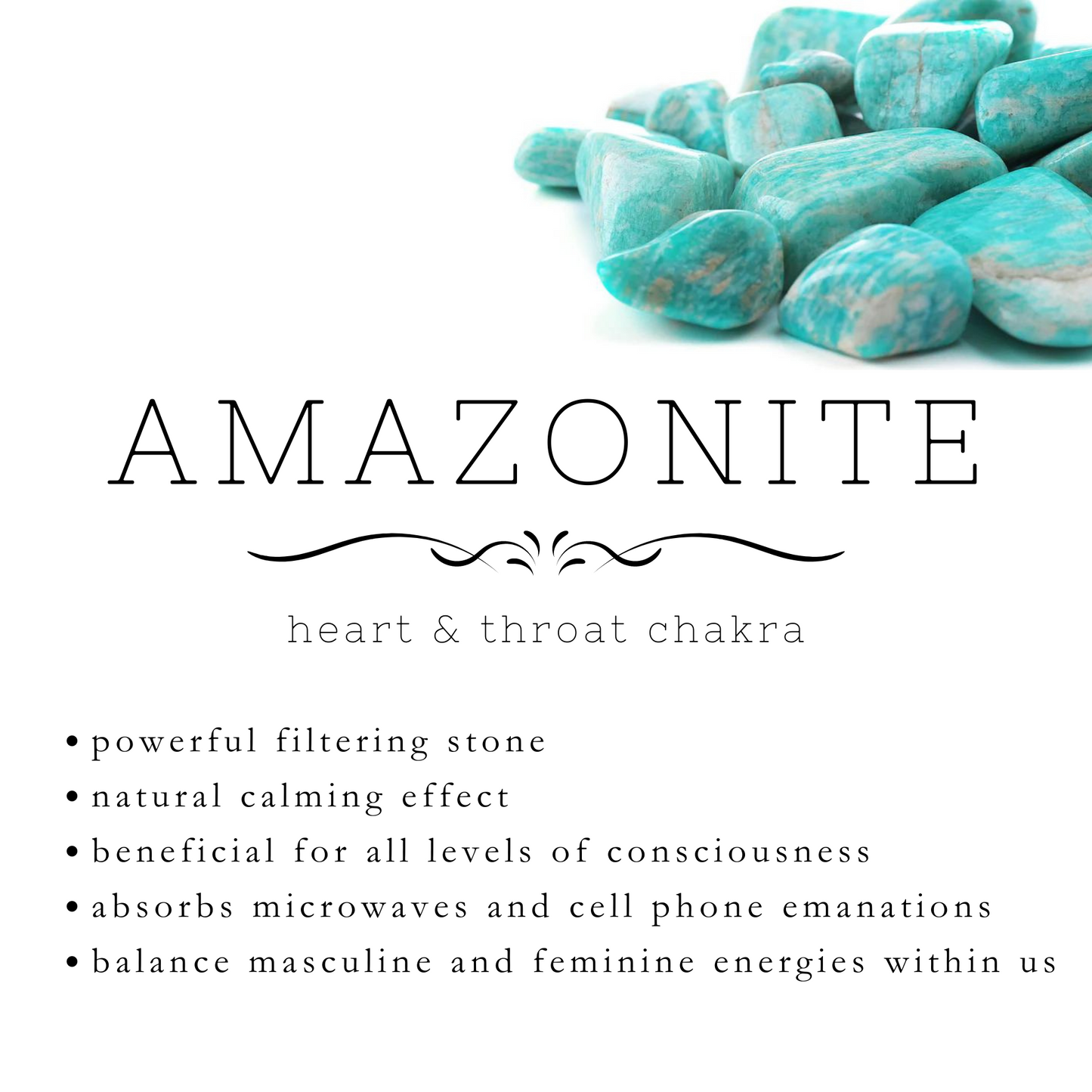 Amazonite Polished Large Round Bracelet