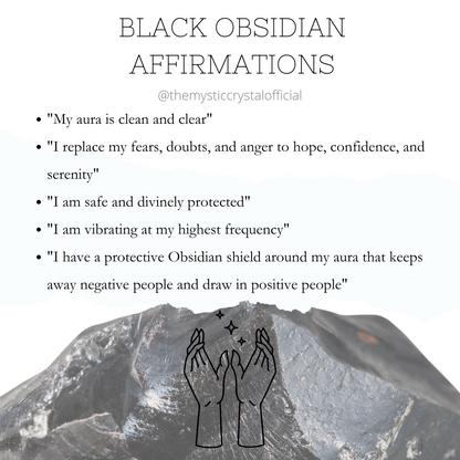 Black Obsidian Raw Chunk from Brazil