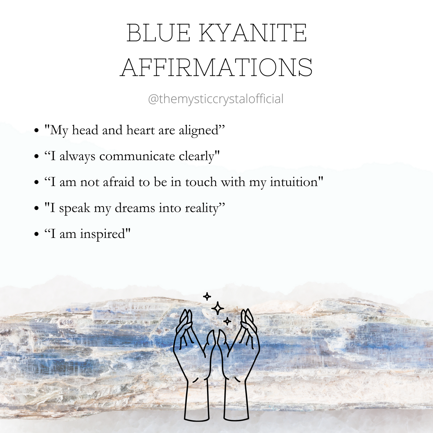 Blue Kyanite Blade
