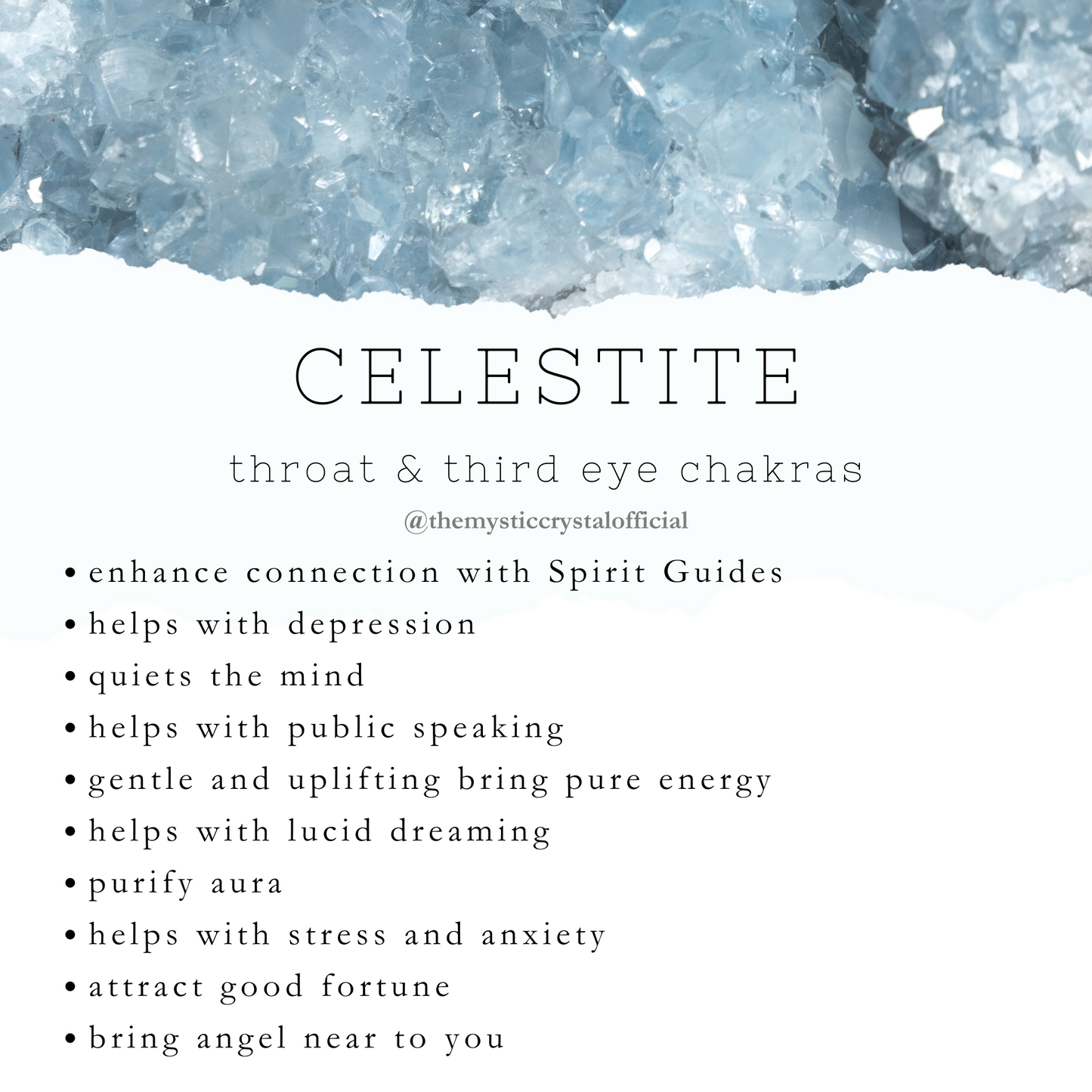 Celestite Specimen
