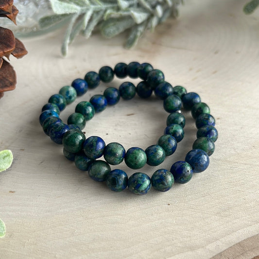 Chrysocolla Round Bracelet