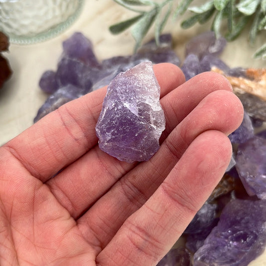 Rough Amethyst Chunk From Brazil