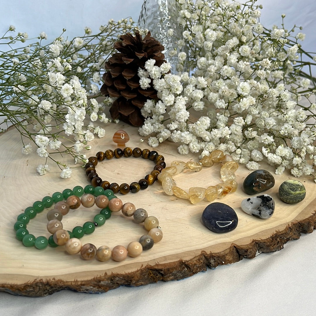 Natural Crystal Good Luck Set