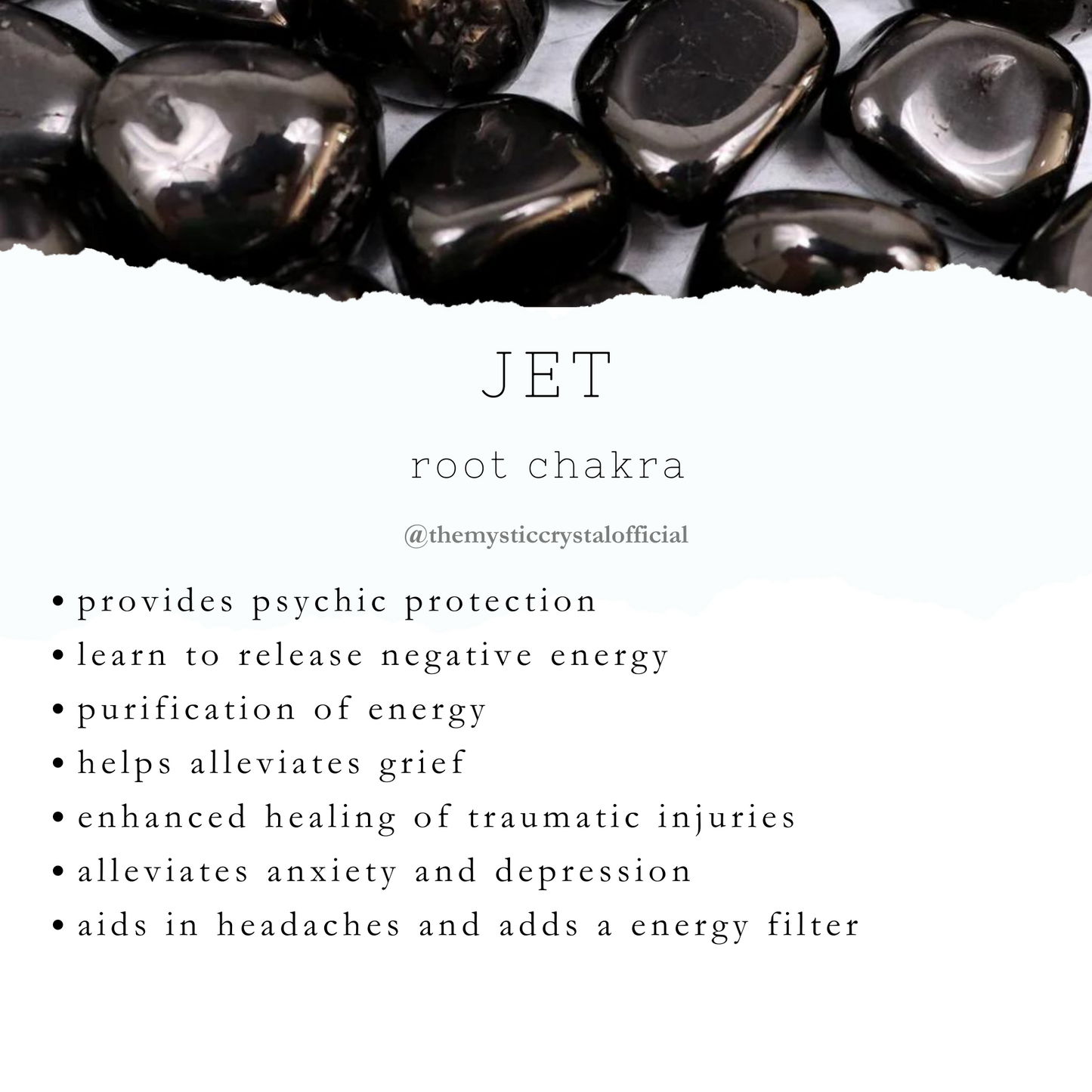 Jet Round Bracelet