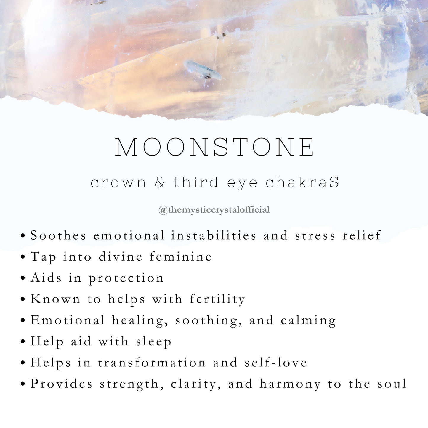 Moonstone Small Round Bracelet