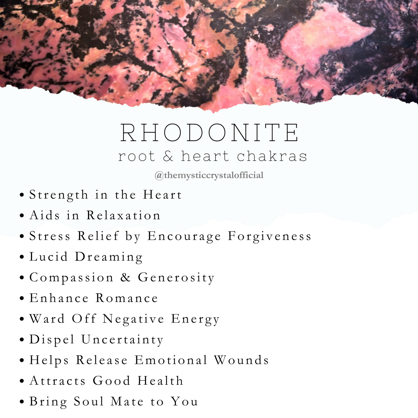 Rhodonite Large Round Bracelet