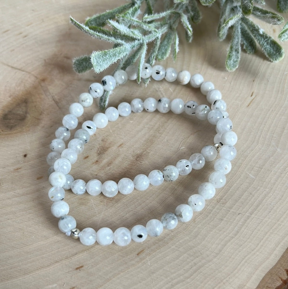 Moonstone Small Round Bracelet