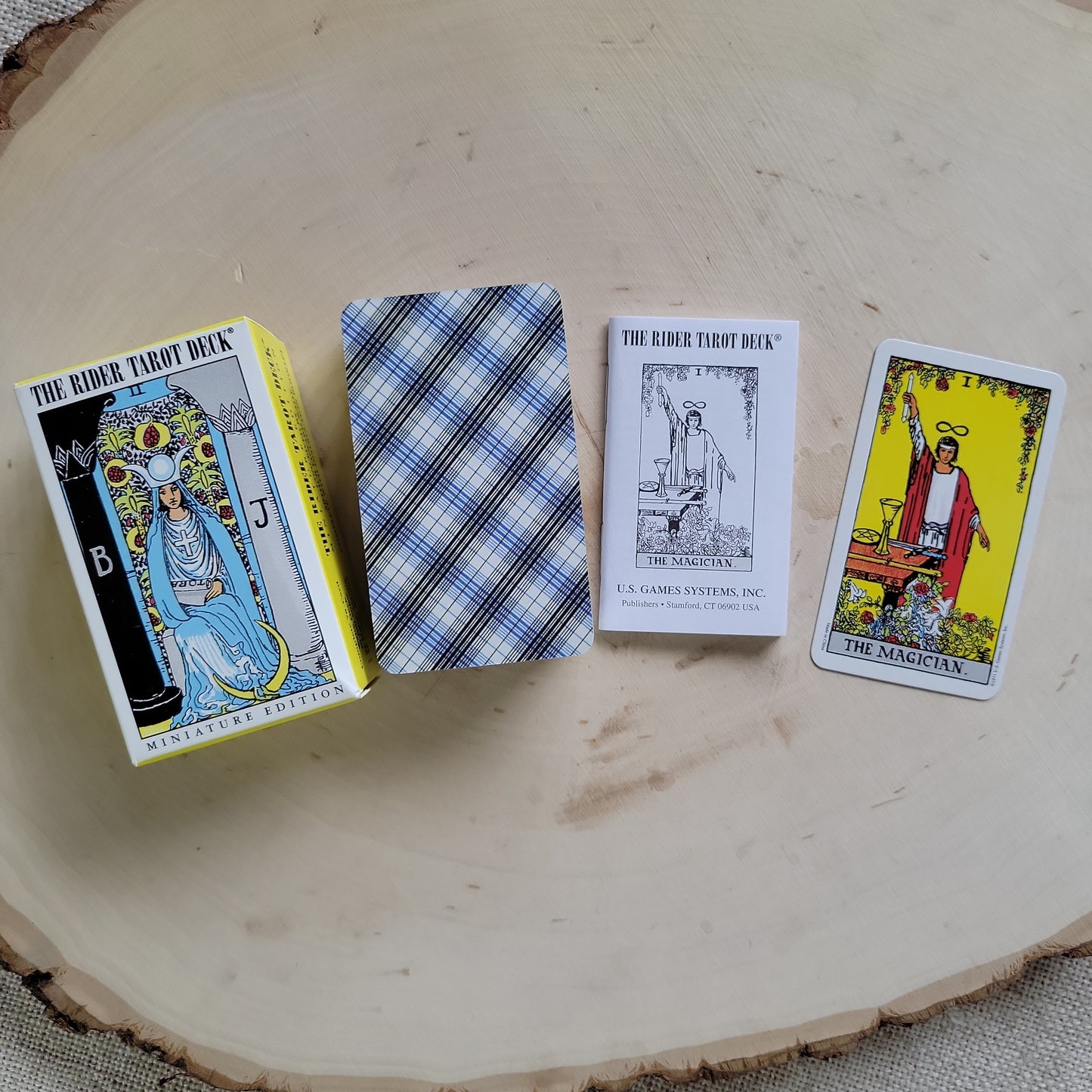 Miniature Rider-Waite Tarot Deck