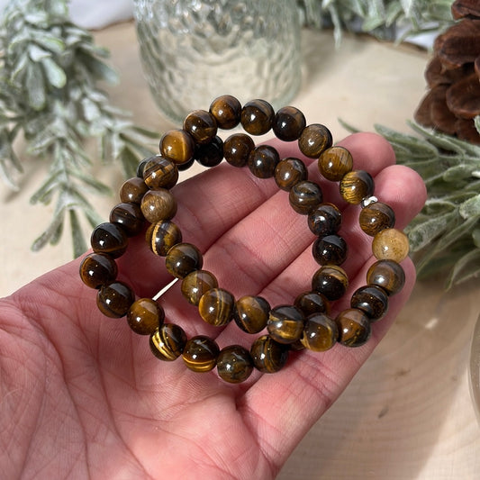 Tiger's Eye Round Bracelet