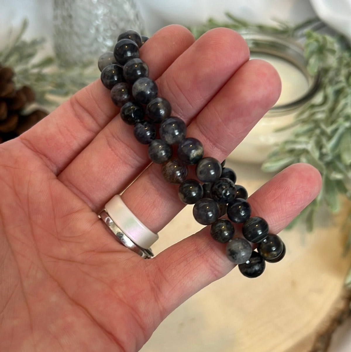 Iolite Round Bracelet
