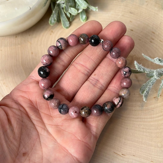 Rhodonite Round Bracelet