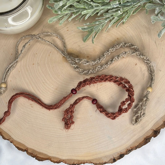 Hippie Necklace for Tumbled Stones