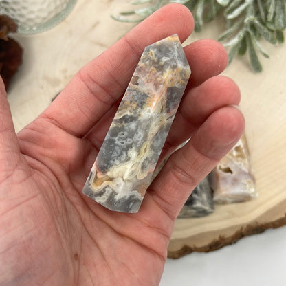 Crazy Lace Agate Stone Points
