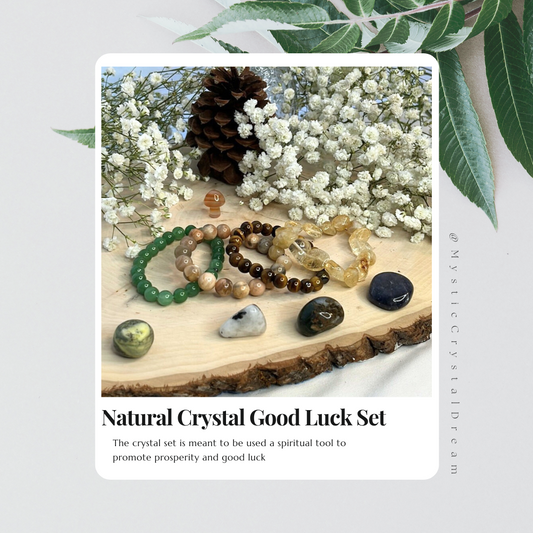 Natural Crystal Good Luck Set