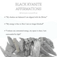 Black Kyanite Blades