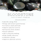Bloodstone Small Round Bead Bracelet