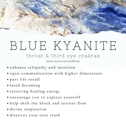 Blue Kyanite Blade