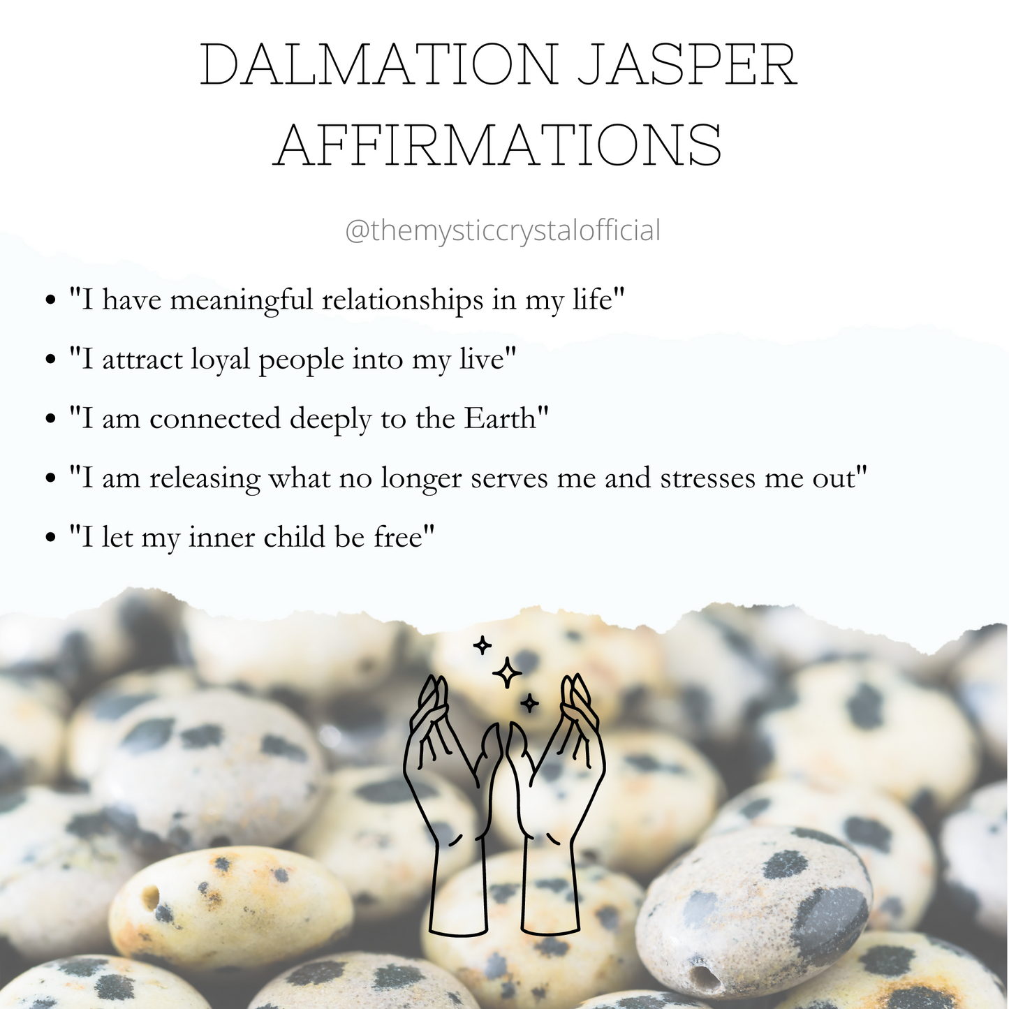 Dalmatian Jasper Small Round Bracelet
