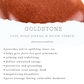 Goldstone Round Bracelet