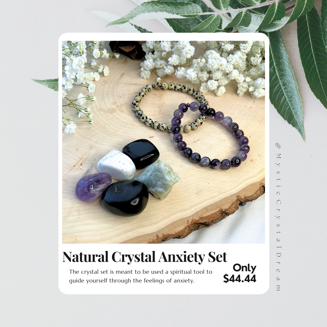 Natural Crystal Anxiety Set