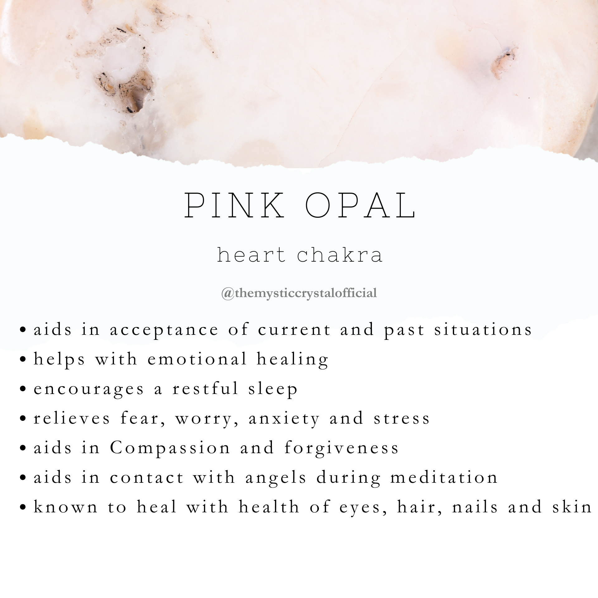 Pink opal meaning deals