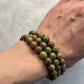 Unakite Round Bracelet