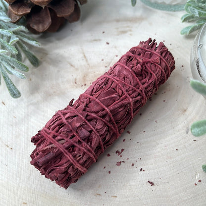 Dragon's Blood Sage Smudge Stick