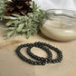 Hematite Small Round Bead Bracelet